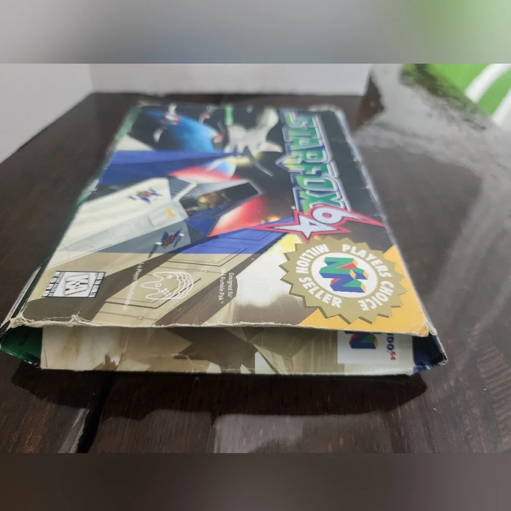 Star Fox 64 Video Game In Box Preowned - Nintendo 64 - Without Rumble Pack